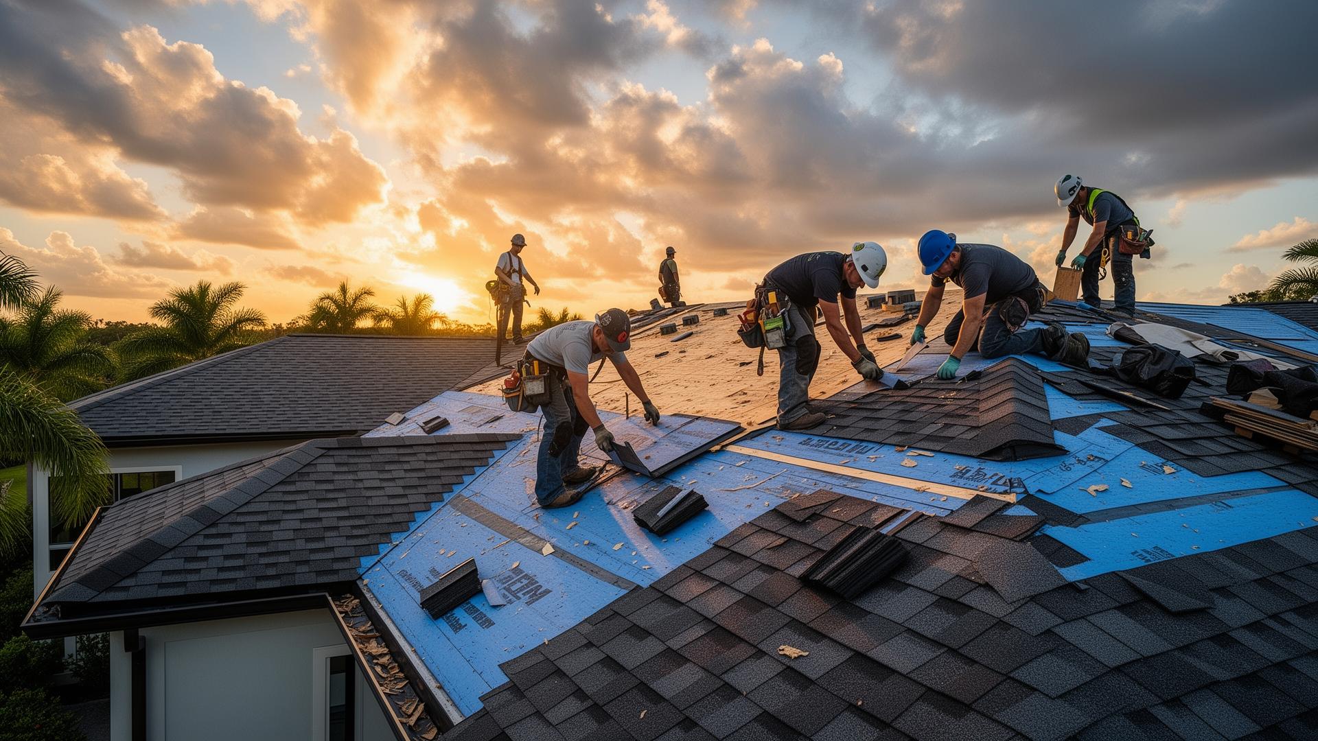 Roofing project